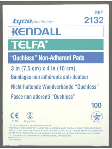 Gauze Pads (sterile): Non-Adherent Dressing